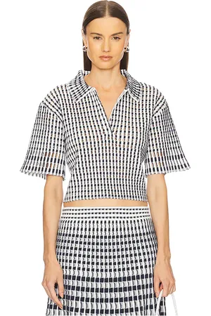 Simkhai Adley Cropped Polo in . Size M, S, XS.
