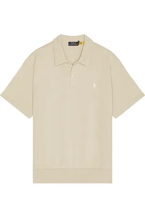 Ralph Lauren Short Sleeve Loopback Terry Polo Sweatshirt in . Size M, XL/1X.