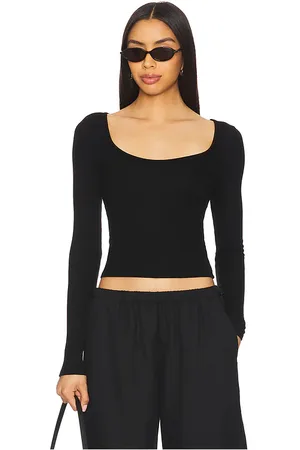 ENZA COSTA Silk Knit Ballet Top in . Size M, S, XS.
