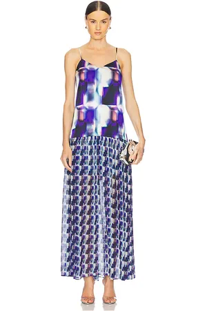 MISA Pauline Dress in Royal,Blue. Size M, S, XS, XXS.