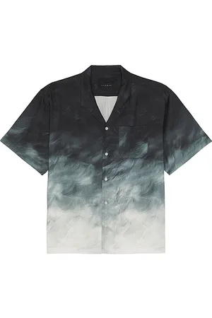 STAMPD Tidal Waves Camp Collar Shirt in . Size M, S, XL/1X.