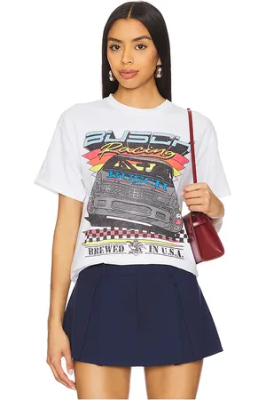 Junk Food Busch Racing Tee in . Size M, S, XL, XS.