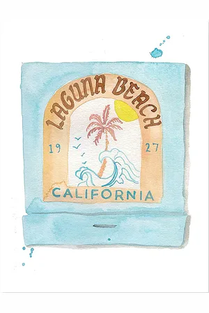 Furbish Studio 5x7 Laguna Beach Print in .