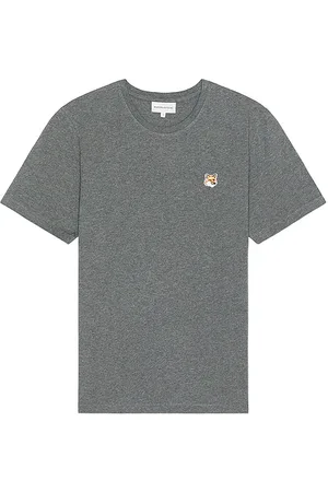 Maison Kitsuné Fox Head Patch Regular T-Shirt in . Size XL/1X.