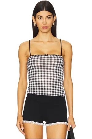 MORE TO COME Arwyn Top in Black,White. Size M, S, XL, XS, XXS.