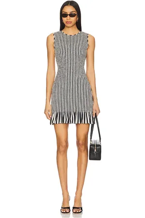 SIMON MILLER Belle Smocked Mini Dress in . Size M, S, XS.
