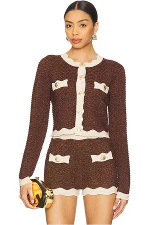 Retrofete Dallys Knit Jacket in . Size M, S, XL, XS, XXL.
