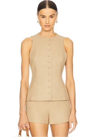 FAITHFULL THE BRAND Eveline Vest in . Size M, S, XL, XS.