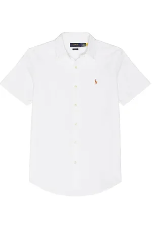 Ralph Lauren Short Sleeve Chambray Sport Shirt in . Size M, XL/1X.