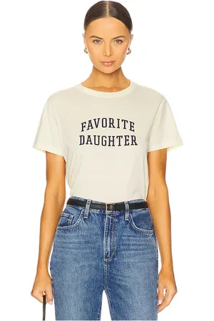 Favorite Daughter Cropped Collegiate Tee in . Size M, S, XS.