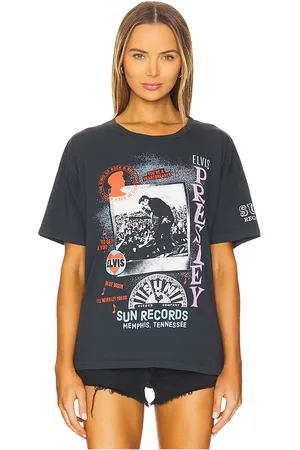 DAYDREAMER Sun Records X Elvis Polaroid Collage Merch Tee in . Size M, S, XL, XS.