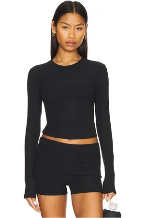 WellBeing + BeingWell Leon Long Sleeve Top in . Size M, S, XL, XS, XXS.