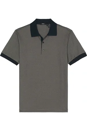 THEORY Geo Jacquard Polo in . Size S.