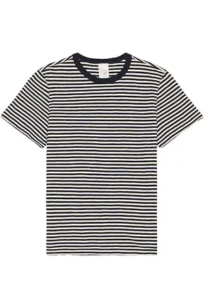 Nudie Jeans Roy Slub Stripe T-shirt in . Size S, XL/1X.