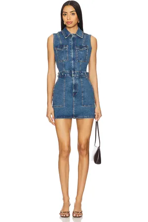 GOOD AMERICAN Fit For Success Sleeveless Mini Dress in . Size M, S, XL/1X, XS, XXL/2X, XXXL/3X.