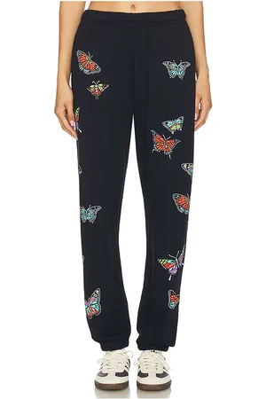 LAUREN MOSHI Chantria Vintage Butterflies Sweatpant in . Size XS.