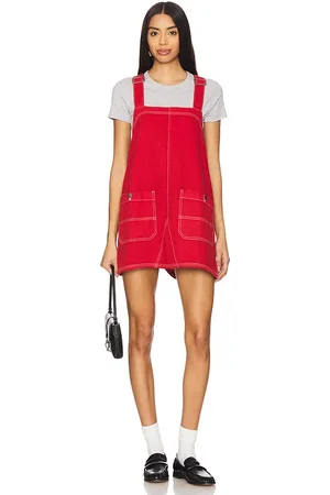 Free People X We The Free Overall Smock Mini Dress in . Size M, S, XL, XS.