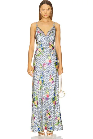 Camilla Maxi Slip Dress in . Size M, S.