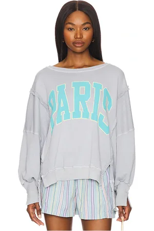 Free People Graphic Camden Sweatshirt in . Size M, S, XL, XS.