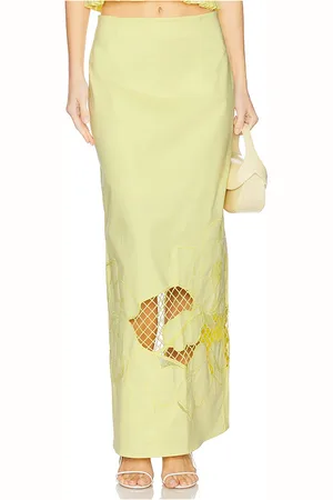 CLEA Esme Embroidered Skirt in . Size S, XS.