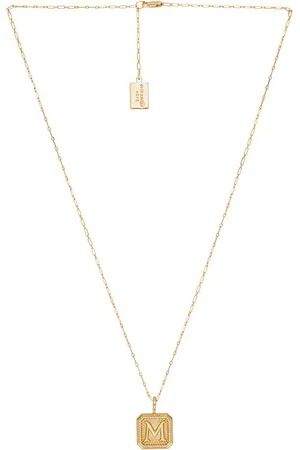 MIRANDA FRYE Alpha Necklace in . Size B, C, D, K, M, N, P.