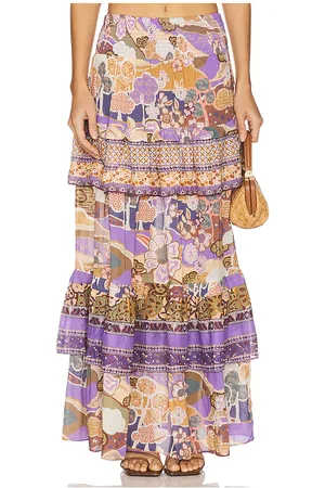 SPELL Dancing Valley Ra Ra Maxi Skirt in . Size M, S, XL, XS, XXL.