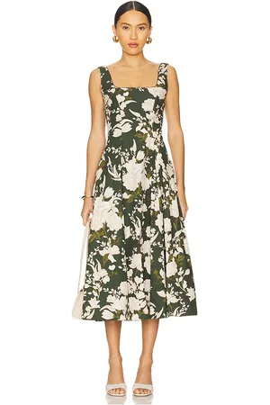 Agua by Agua Bendita Pistilo Gardenia Maxi Dress in . Size S.