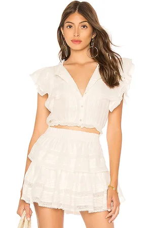 LOVESHACKFANCY Nora Top in . Size M, S, XS.