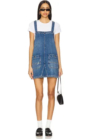 Free People X We The Free Overall Smock Mini Dress in . Size M, S, XL, XS.