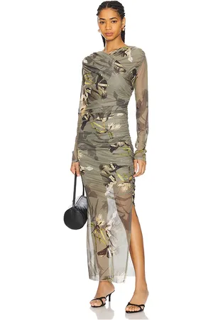 AllSaints Hanako Mesh Dress in . Size 2, 4, 6, 8.