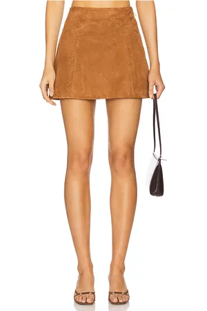 Retrofete Juana Suede Skirt in . Size XS, XXS.