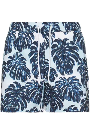 Original Penguin 5 All Over Print Monstera Swim Trunk in . Size S, XL/1X.