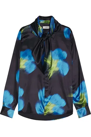 FLÂNEUR Blurred Flower Shirt in . Size M.