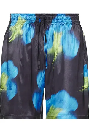 FLÂNEUR Blurred Flower Shorts in . Size M, XL/1X.