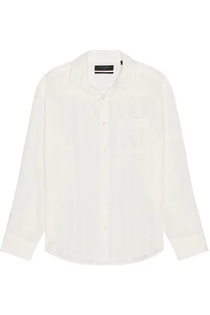 AllSaints Karmi Long Sleeve Button Down Shirt in . Size M, S.