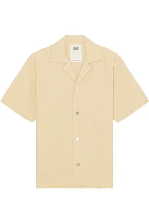 Oas Bodega Canvas Camp Shirt in . Size M, S, XL/1X.