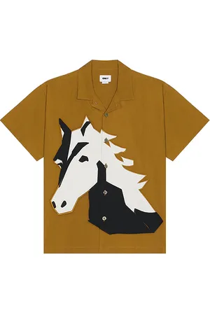 Obey Beau Woven Shirt in . Size M, S.