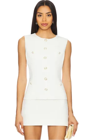 Generation Love Susanna Crepe Vest in . Size M, S, XL, XS.