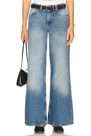 Dr Denim Rhue Low Rise Wide in . Size 25, 26, 27, 28, 29, 30, 31, 32.