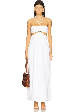 Adriana Degreas Solid Cut-Out Halterneck Long Dress in . Size M, S.