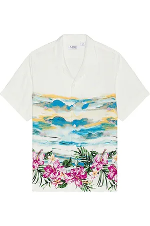Original Penguin Hibiscus Scene Camp Shirt in . Size M, S, XL/1X.