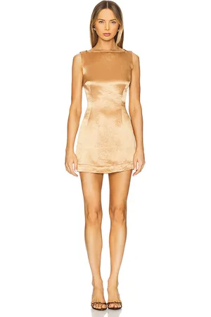 Bondi Born Kobe Square Neck Mini Dress in . Size M, S.