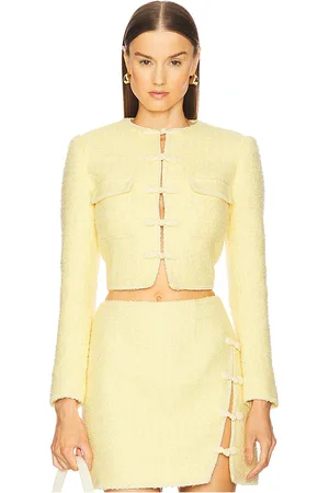 Sau Lee Abbie Tweed Jacket in . Size 12, 4, 6.