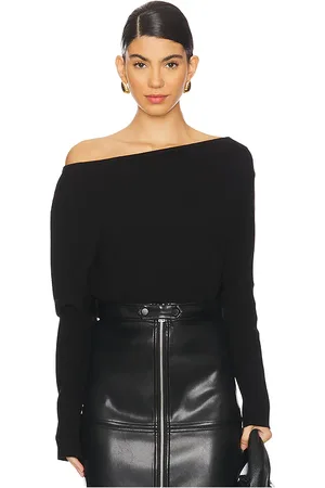 Simkhai Lavina Draped Off Shoulder Sweater in . Size S, XS.