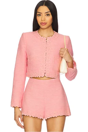 LOVESHACKFANCY Leilana Jacket in . Size 10.
