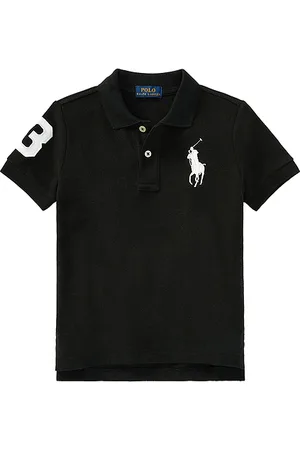 Ralph Lauren Kids Short-Sleeve Big Pony Mesh Polo in . Size 5.