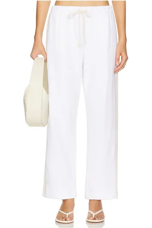Donni. The Eco-terry Stripe Crop Pant in . Size S, XL, XS.