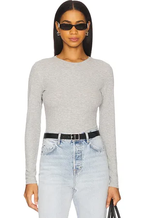 ANINE BING Jo Long Sleeve Tee in . Size M, S.