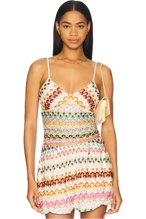 Missoni Top in Orange,Brown. Size 46/10.