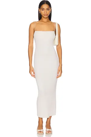 ENZA COSTA Silk Knit Essential Strappy Dress in . Size M, S, XL.